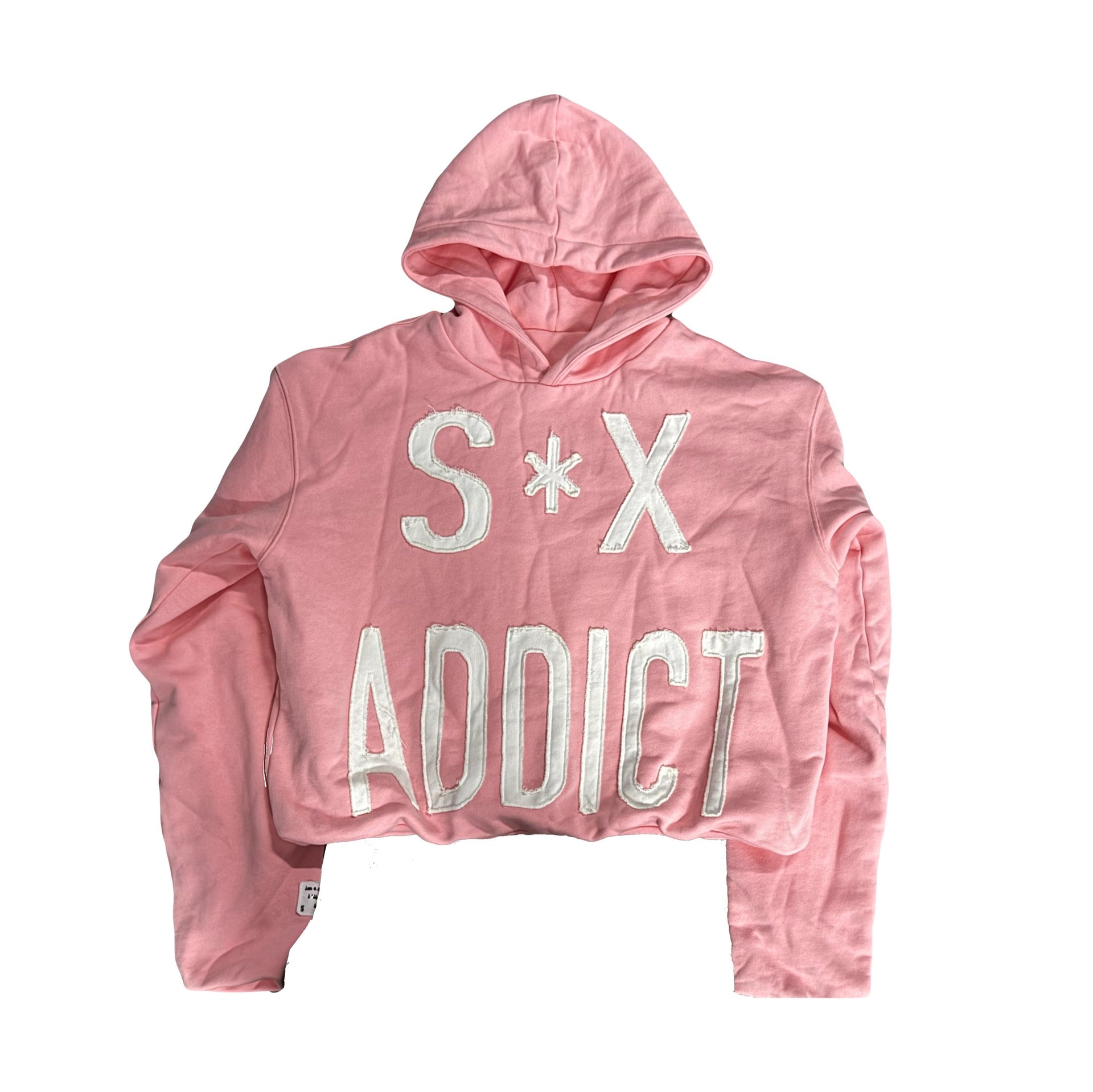 S*X ADDICT HOODIE “PINK STARDUST”